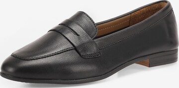 INUOVO Classic Flats in Black: front