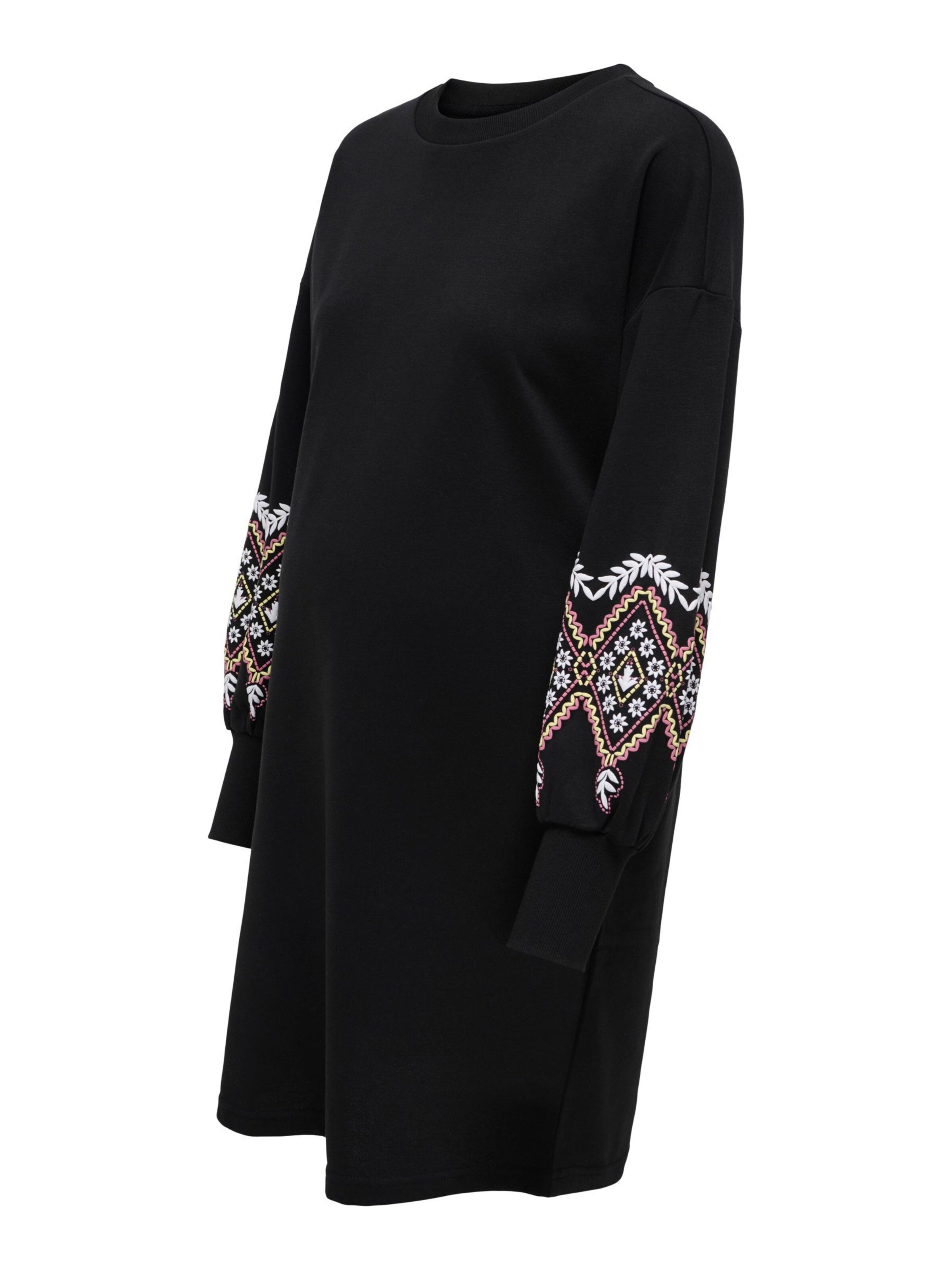 Only Maternity Jurk 'OLMBrooke' in Zwart