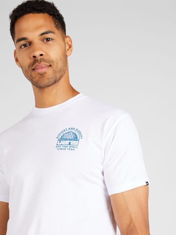 VANS - Camiseta 'DISTORT AND DISRUPT' en blanco