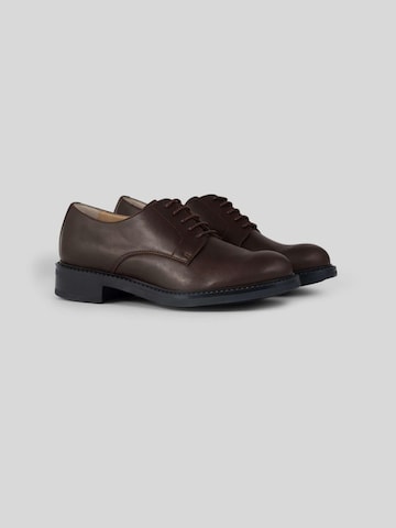 Solari Milano Lace-up shoe 'Derby' in Brown