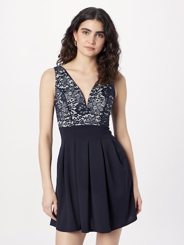 Robe 'BELLE' WAL G. en bleu : devant