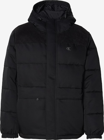 Calvin Klein JeansZimska jakna - crna boja: prednji dio