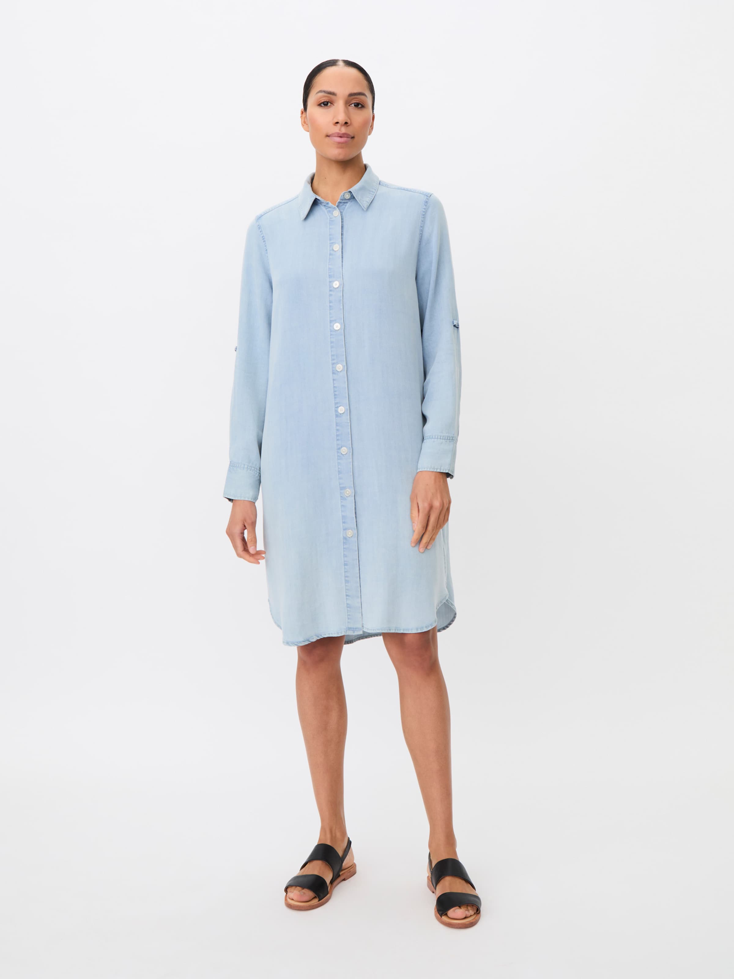 Masai Dress 'MaNyeki' in Blue: front