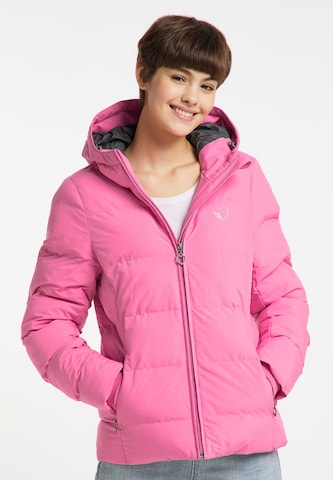 Veste d’hiver MYMO en rose : devant