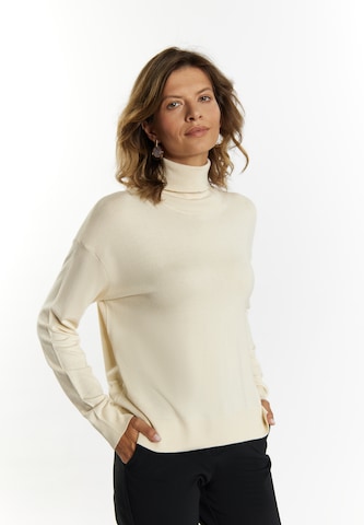 usha BLACK LABEL Sweater 'Nowles' in Beige: front