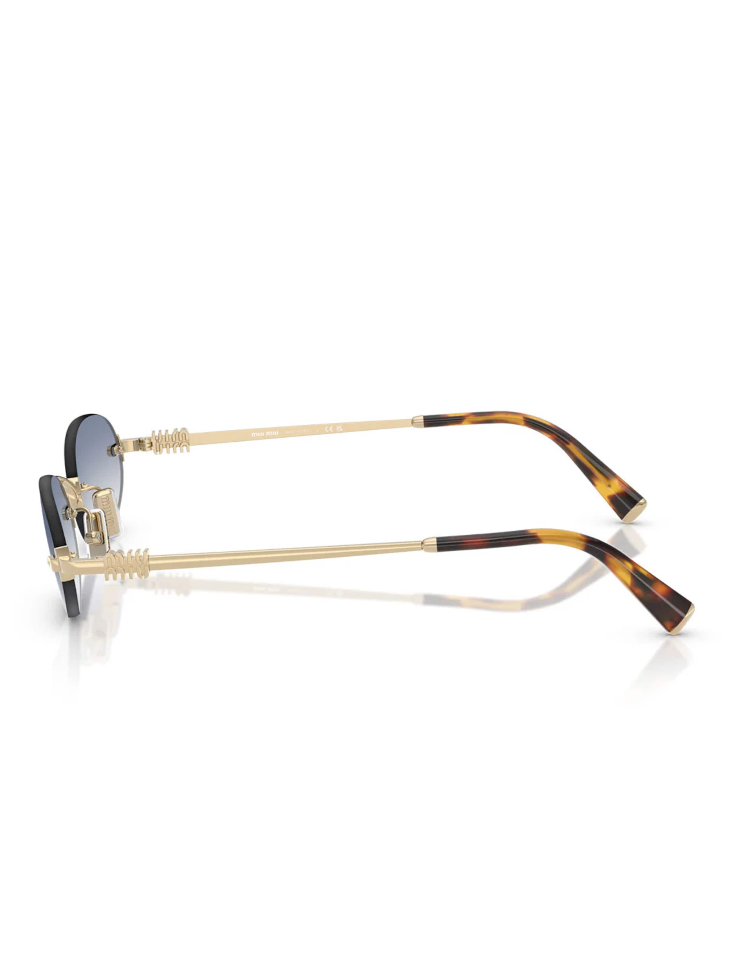 Miu Miu Sunglasses in Gold