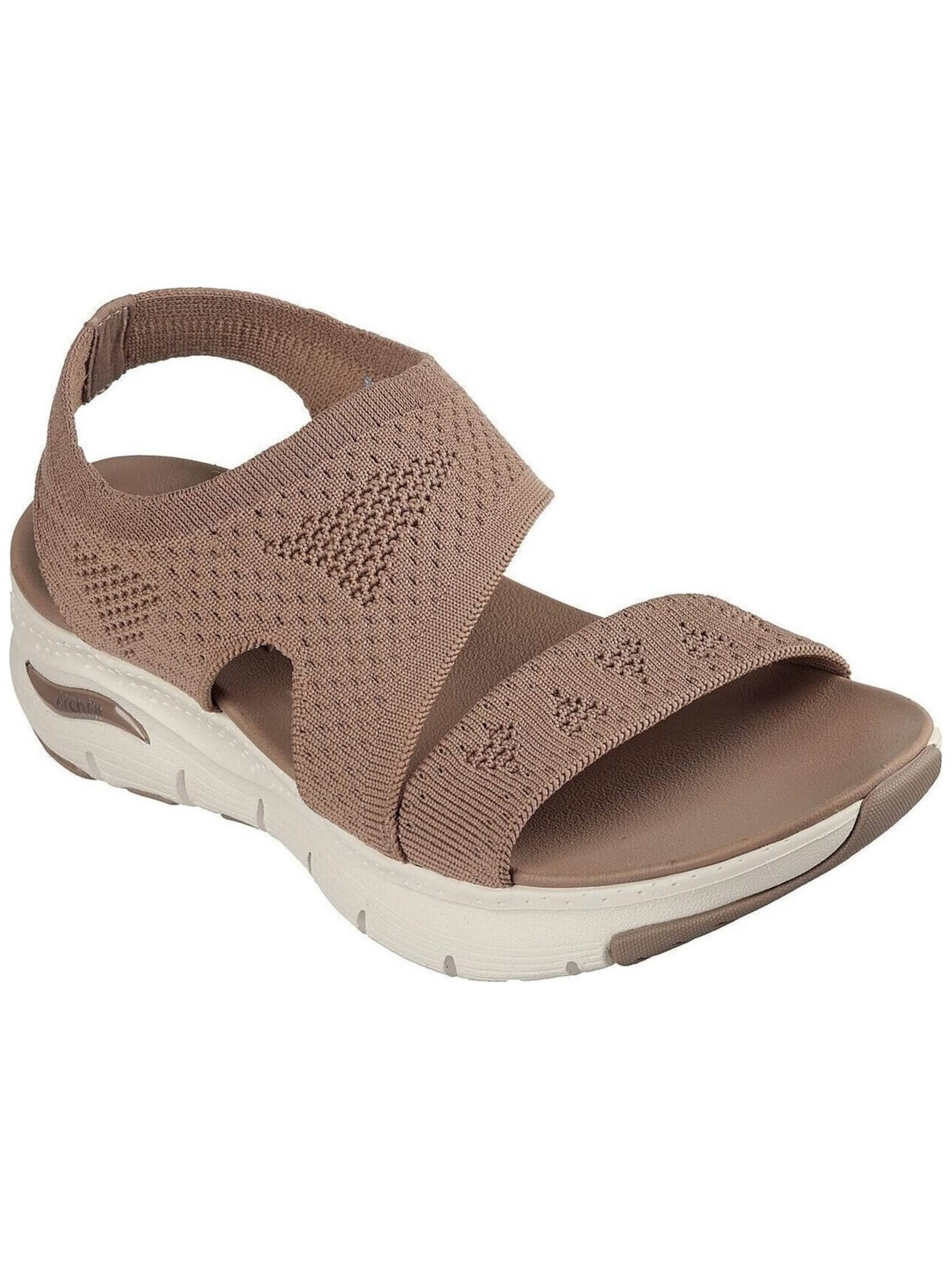 SKECHERS - Sandalias 'Skechers Arch Fit' en marrón: frente