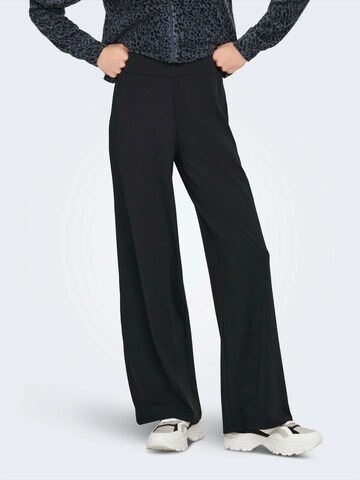 ONLY PLAY Wide leg Workout Pants 'ONPMina-2' in Black: front