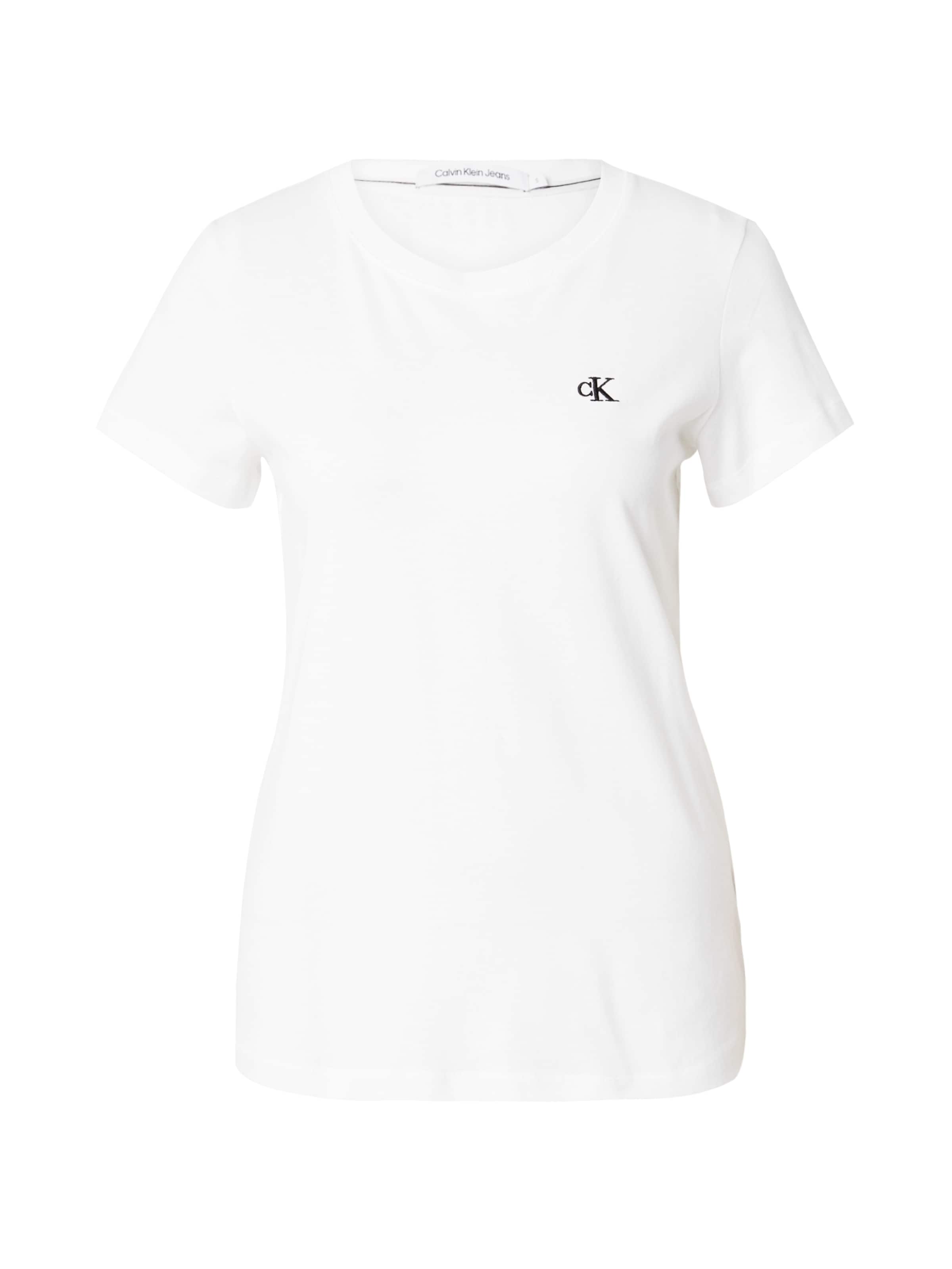 Maglietta di Calvin Klein Jeans in bianco: frontale
