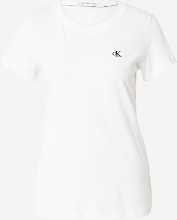 Calvin Klein Jeans Футболка в Белый: спереди
