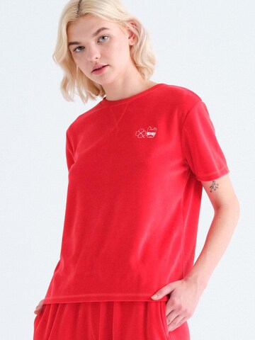Rockupy Shirt 'Vladimira' in Red