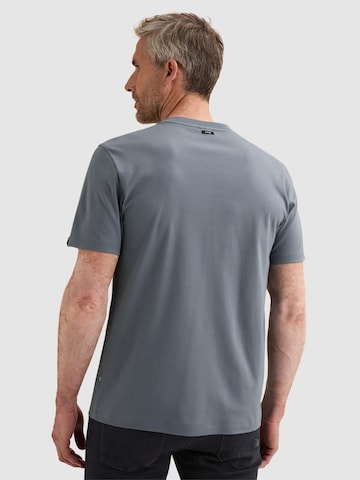 VANGUARD Paita 'T-shirt in mercerized cotton with crewneck' värissä sininen