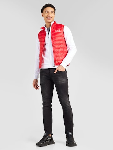 Gilet di EA7 Emporio Armani in rosso