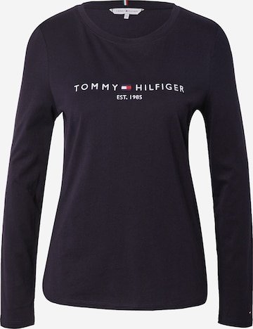 TOMMY HILFIGER Тениска в синьо: отпред