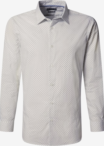 Chemise business PIERRE CARDIN en blanc : devant