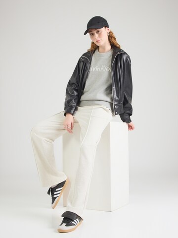 Calvin Klein Jeans Pullover in Grau