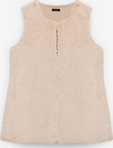 Manteau d’hiver Fiorella Rubino en beige : devant