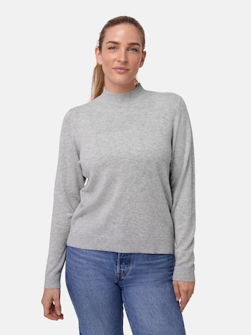Pull-over 'Heritage Merino Cashmere' DANISH ENDURANCE en gris : devant