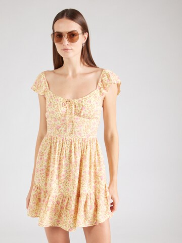 Abito 'SWEET BOUQUET' di BILLABONG in giallo: frontale