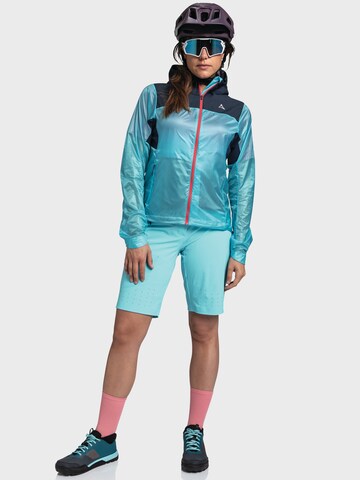 Schöffel Sportjacke 'Hybrid Flow Trail' in Blau