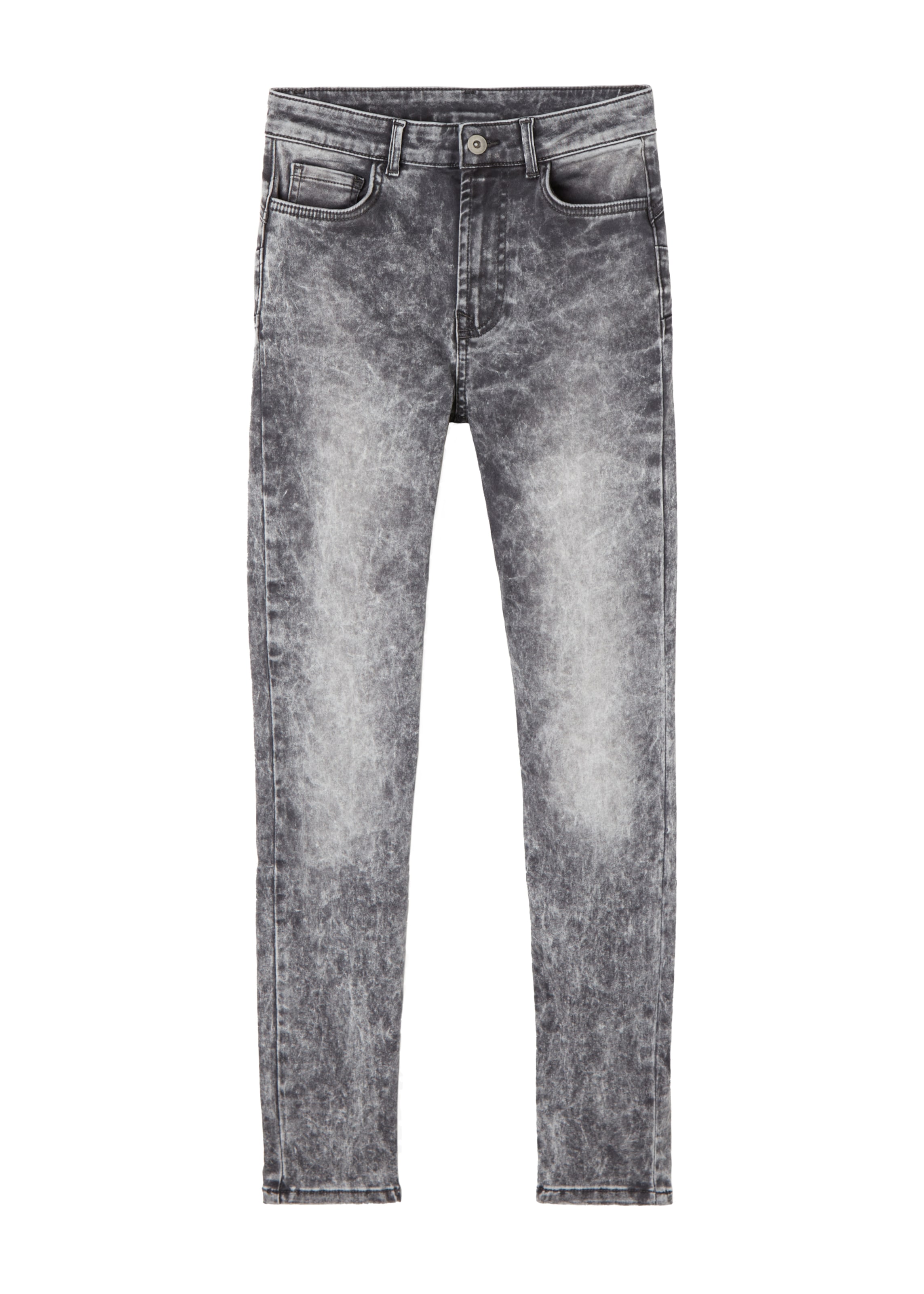 CALZEDONIA Skinny Jeans in Black: front