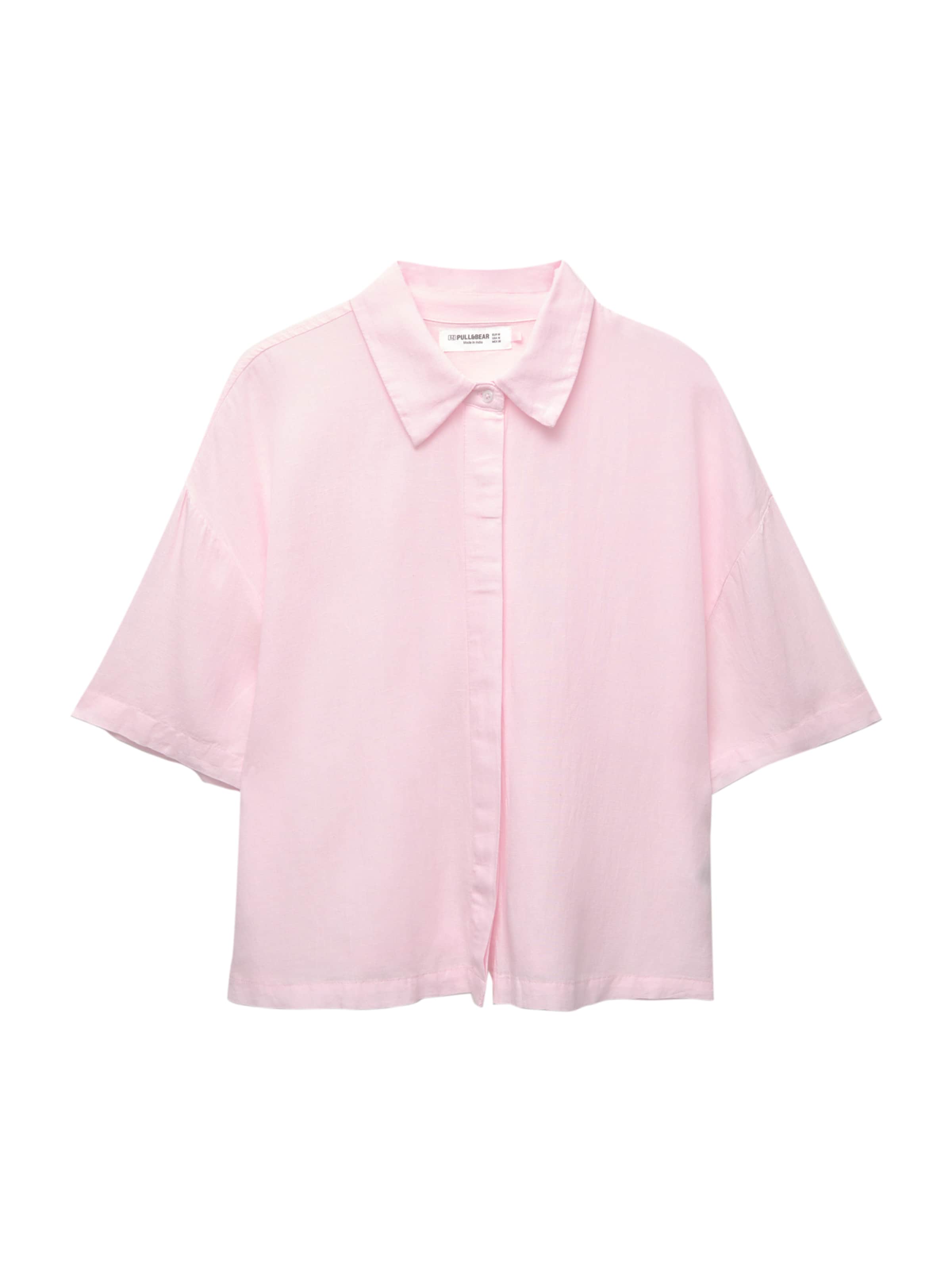Pull&Bear Bluse in Pink: Vorderseite