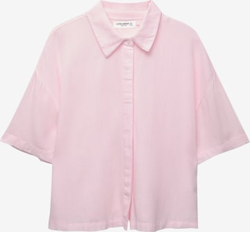 Pull&Bear Bluse in Pink: Vorderseite