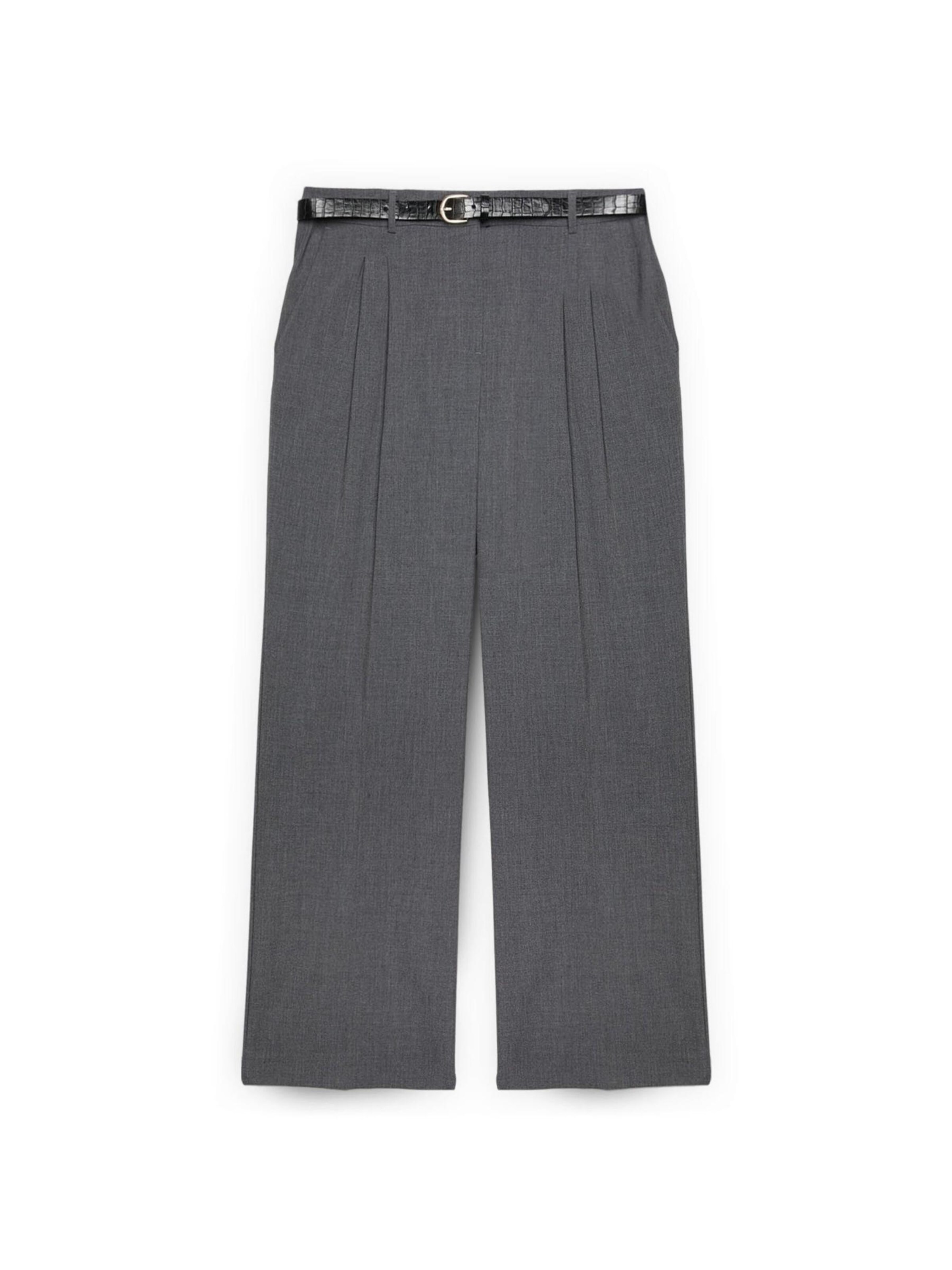 Regular Pantalon Fiorella Rubino en gris : devant