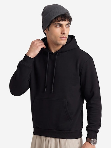 Sweat-shirt Tommy Life en noir : devant