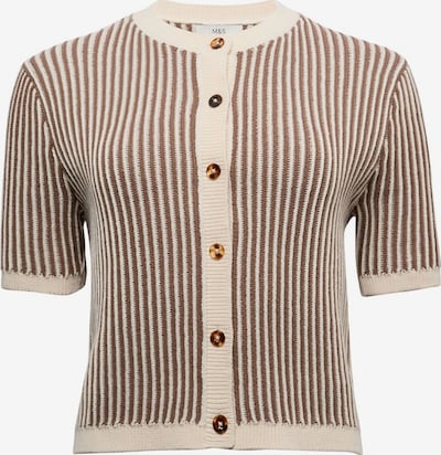 Marks & Spencer Strickjacke in XS in beige / braun, Produktansicht