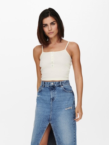 ONLY - Top 'Nessa' en blanco