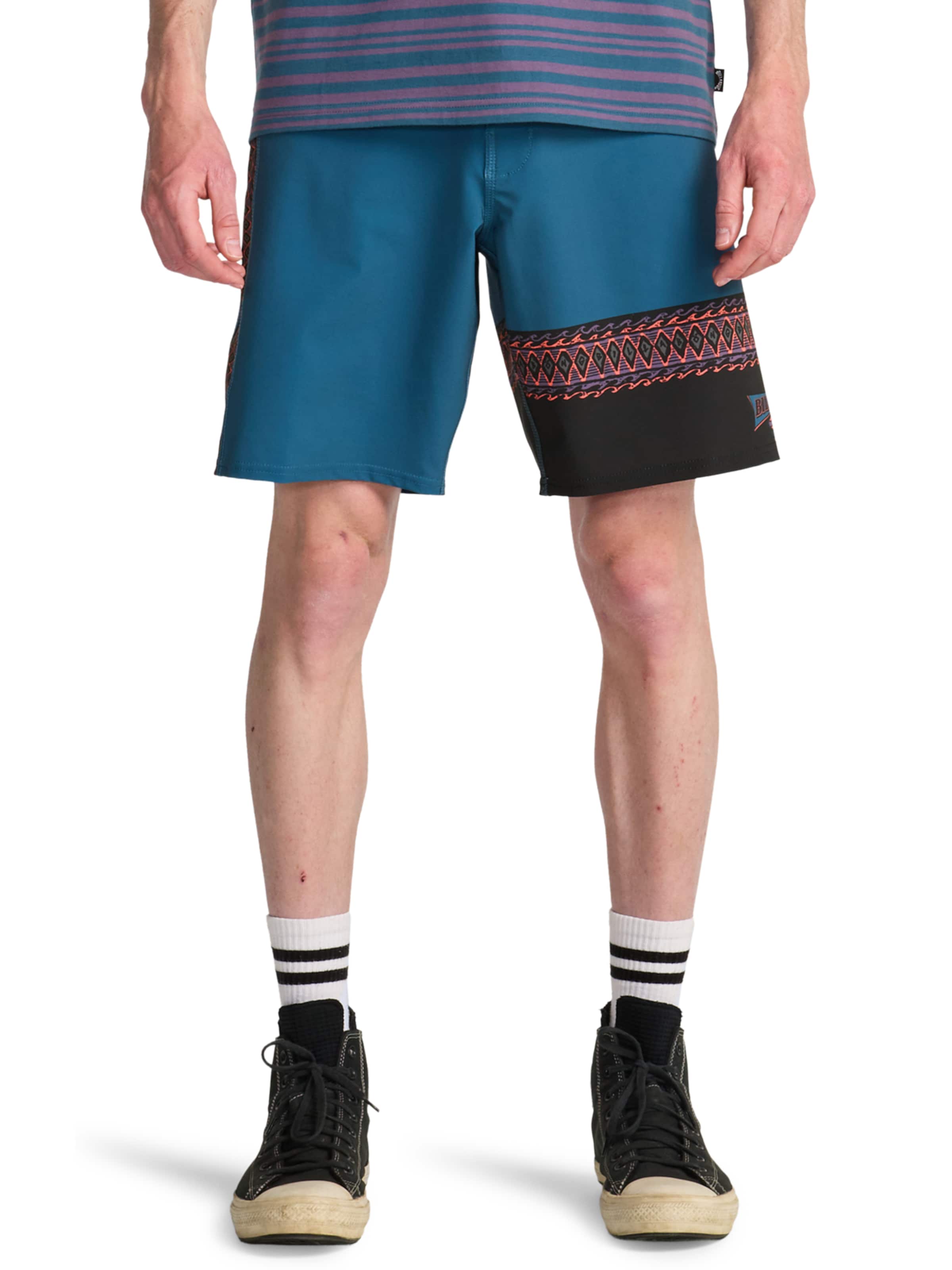 BILLABONG Swimming Trunks 'Burleigh Pro 18' in Blue: front