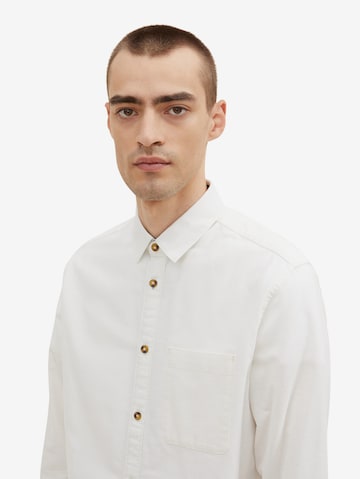 TOM TAILOR Klasický střih Košile – bílá