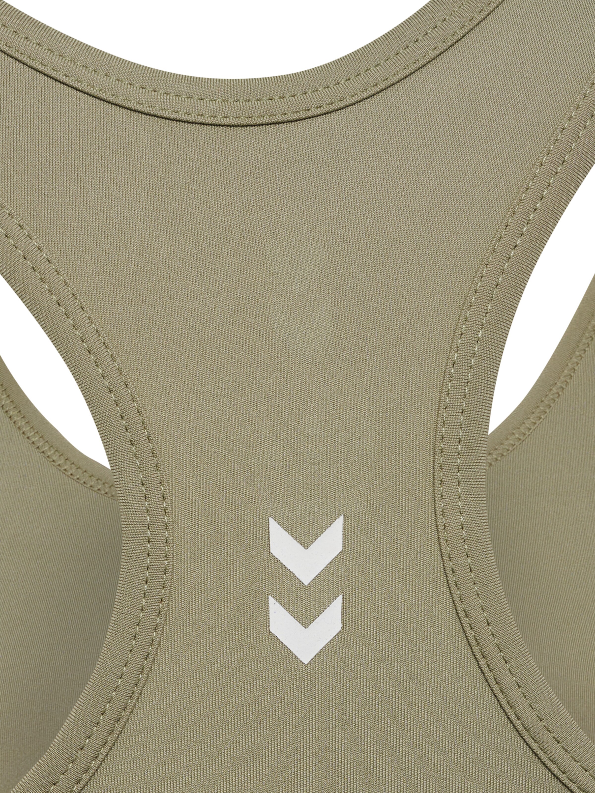 Hummel Bustier Sports-BH 'Pulse' i grøn