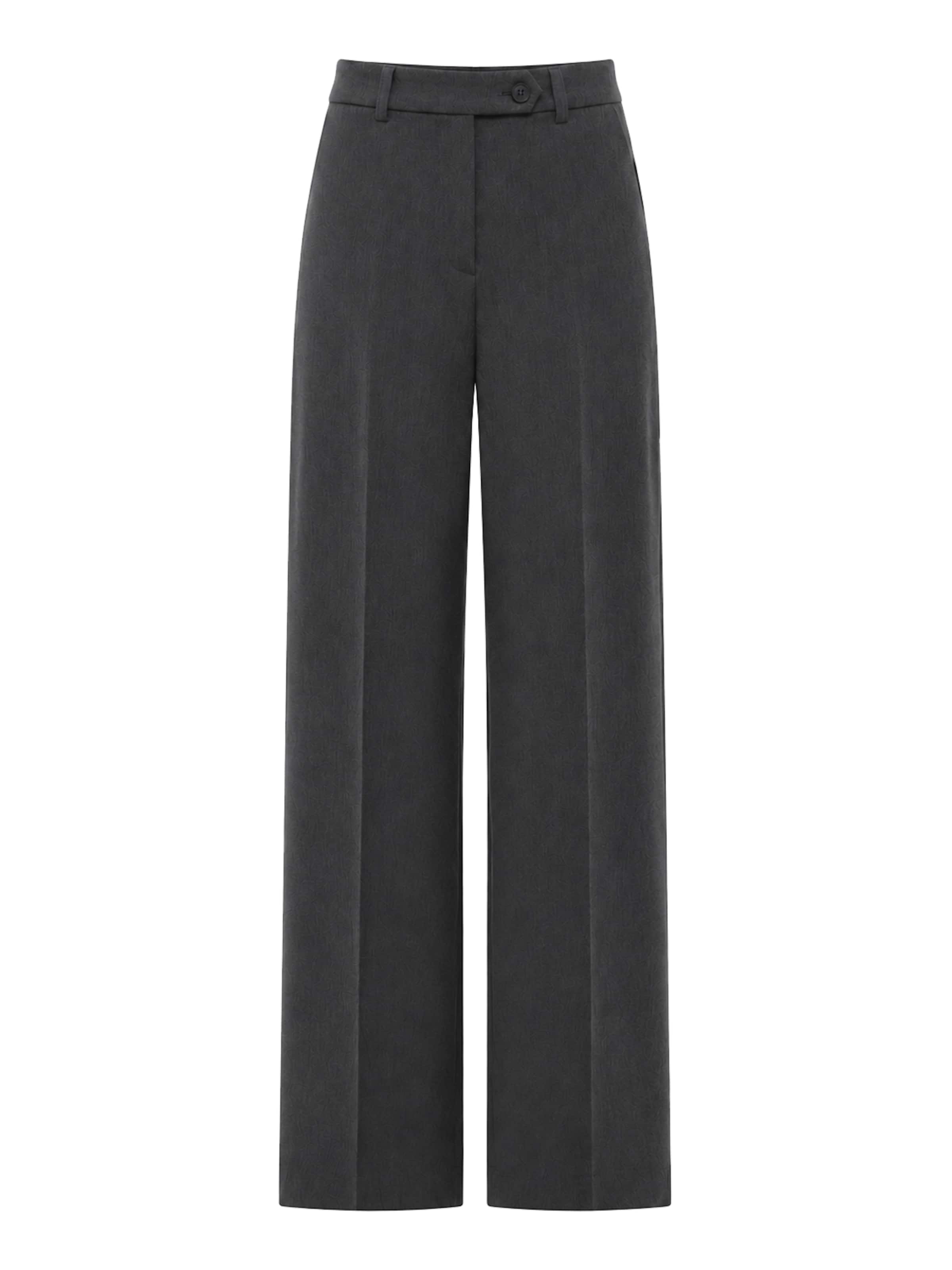 MB by Marta Buzolic Wide leg Trousers in Grey: front