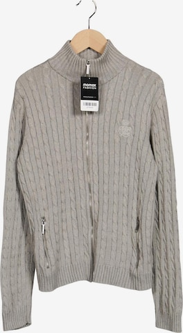 Lauren Ralph Lauren Strickjacke M in Grau: Vorderseite