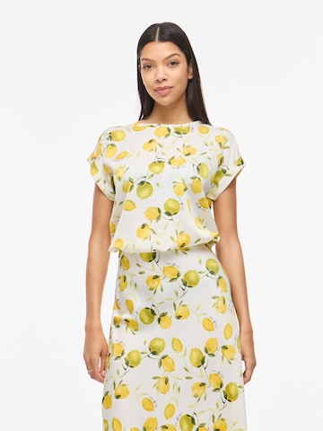 VILA Футболка 'VIEllette' в Белый: спереди