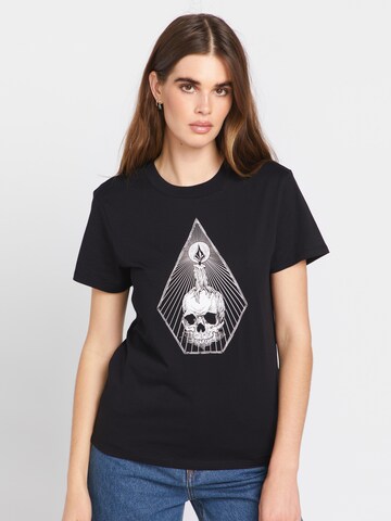T-shirt 'Radical Daze' Volcom en noir : devant