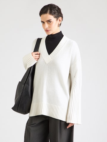 UNITED COLORS OF BENETTON Sweater in Beige: front