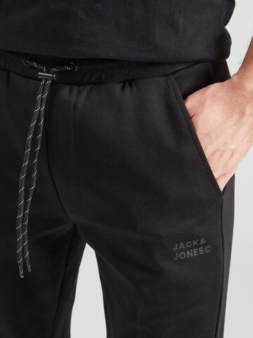 JACK & JONES - Tapered Pantalón 'JPSTGORDON' en negro