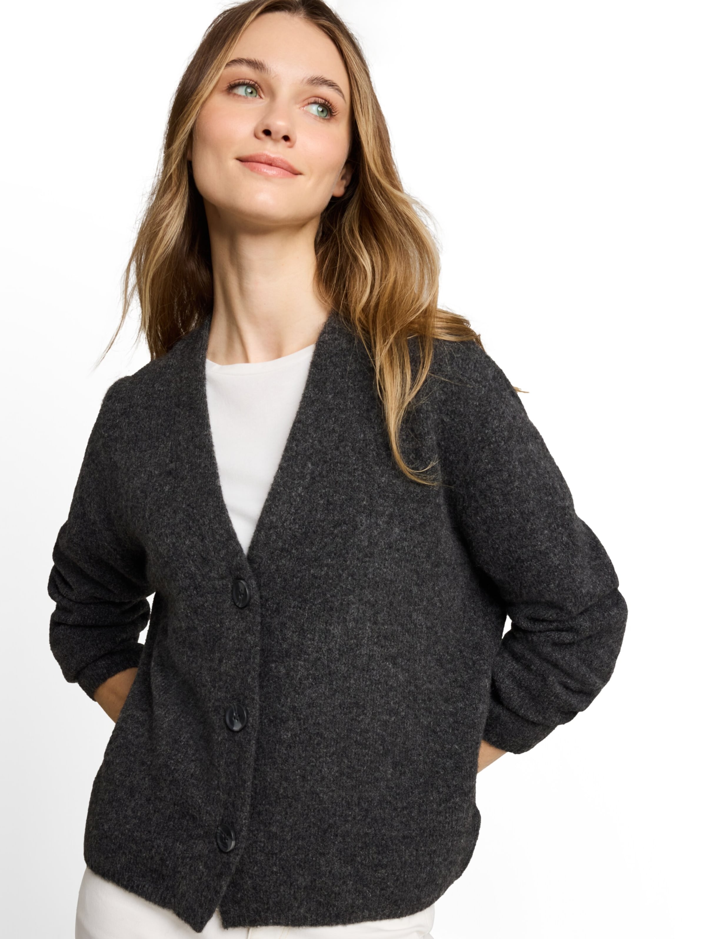 TOM TAILOR DENIM - Cárdigan en gris