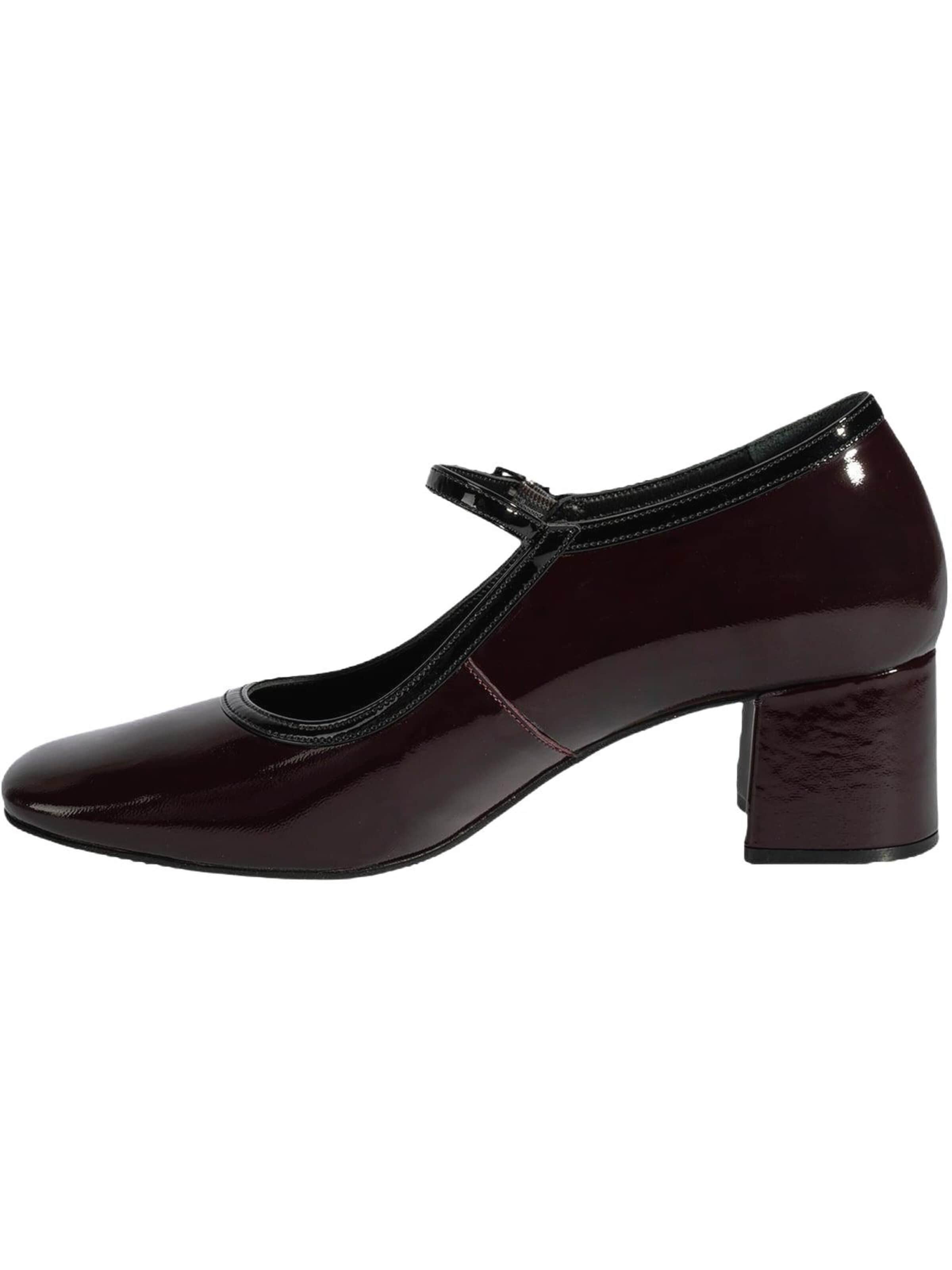 Desa - Zapatillas 'Blockabsatz-Schlupf' en rojo