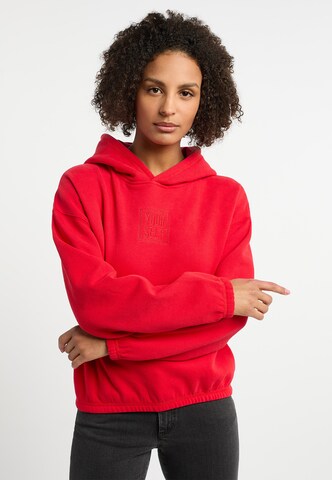 Frieda & Freddies NY Sweatshirt in Rot: Vorderseite