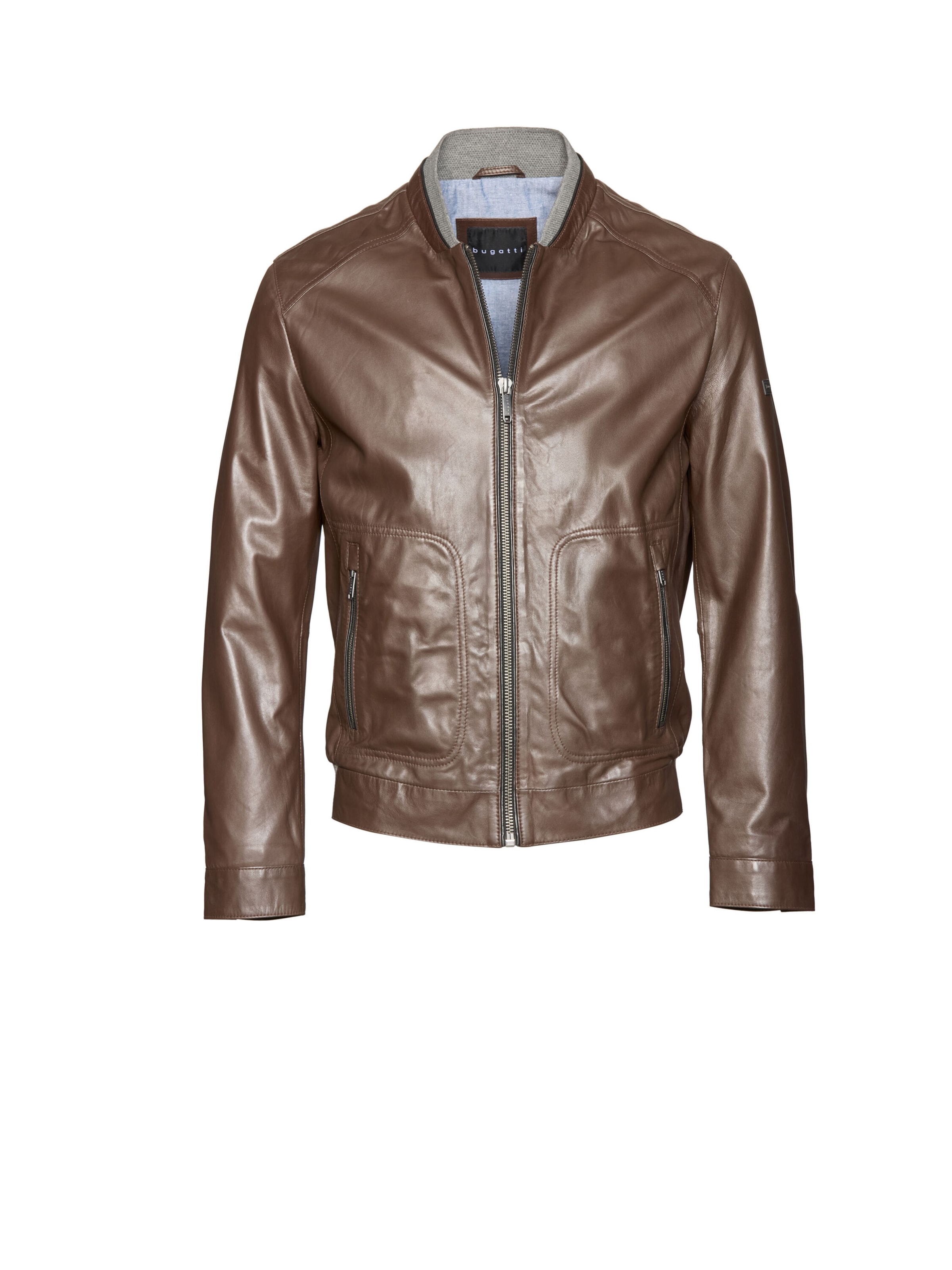 Veste mi-saison 'Gironimo' bugatti en marron : devant