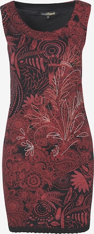 KOROSHI Dress in Red: front