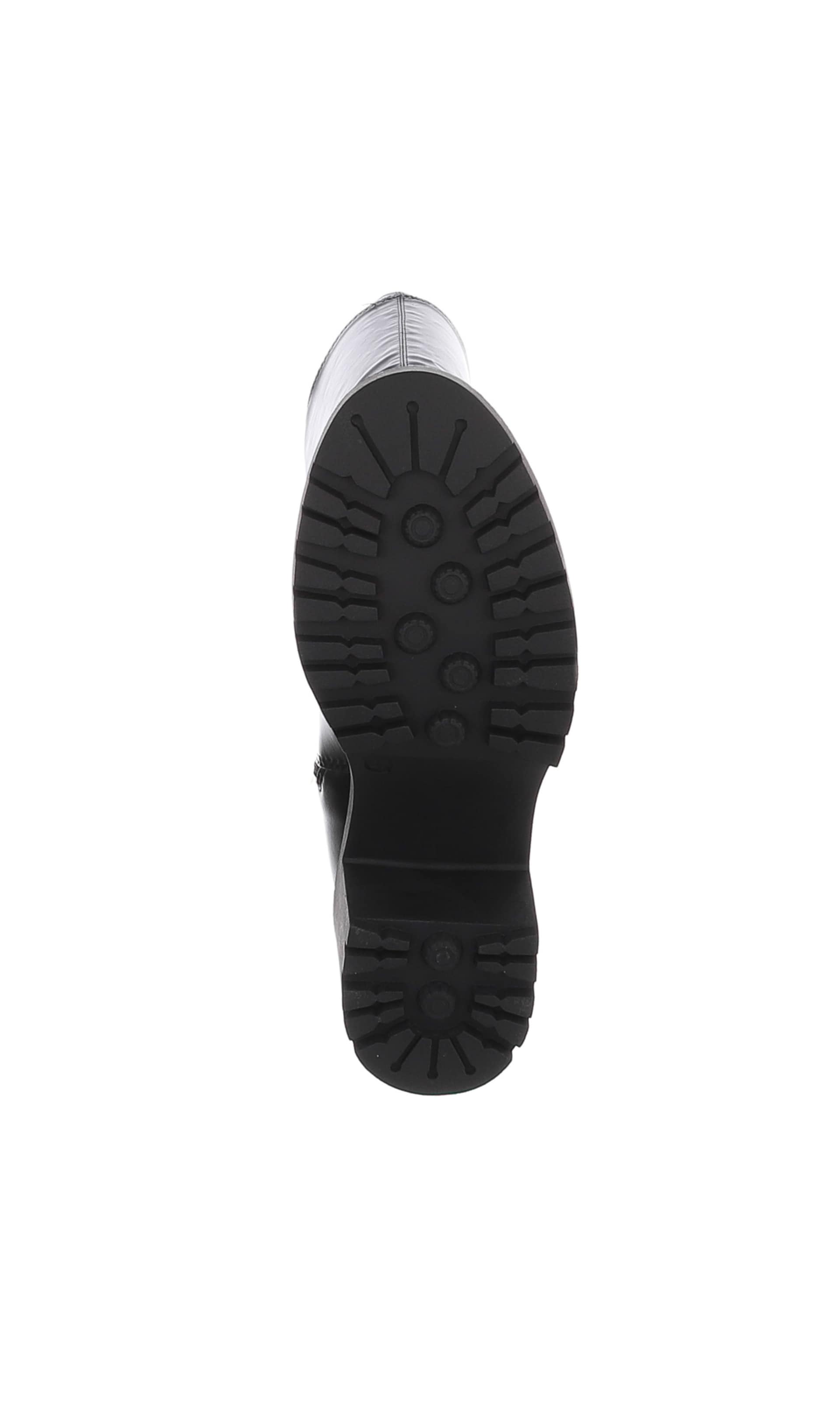 Ital-Design Overknees in Schwarz