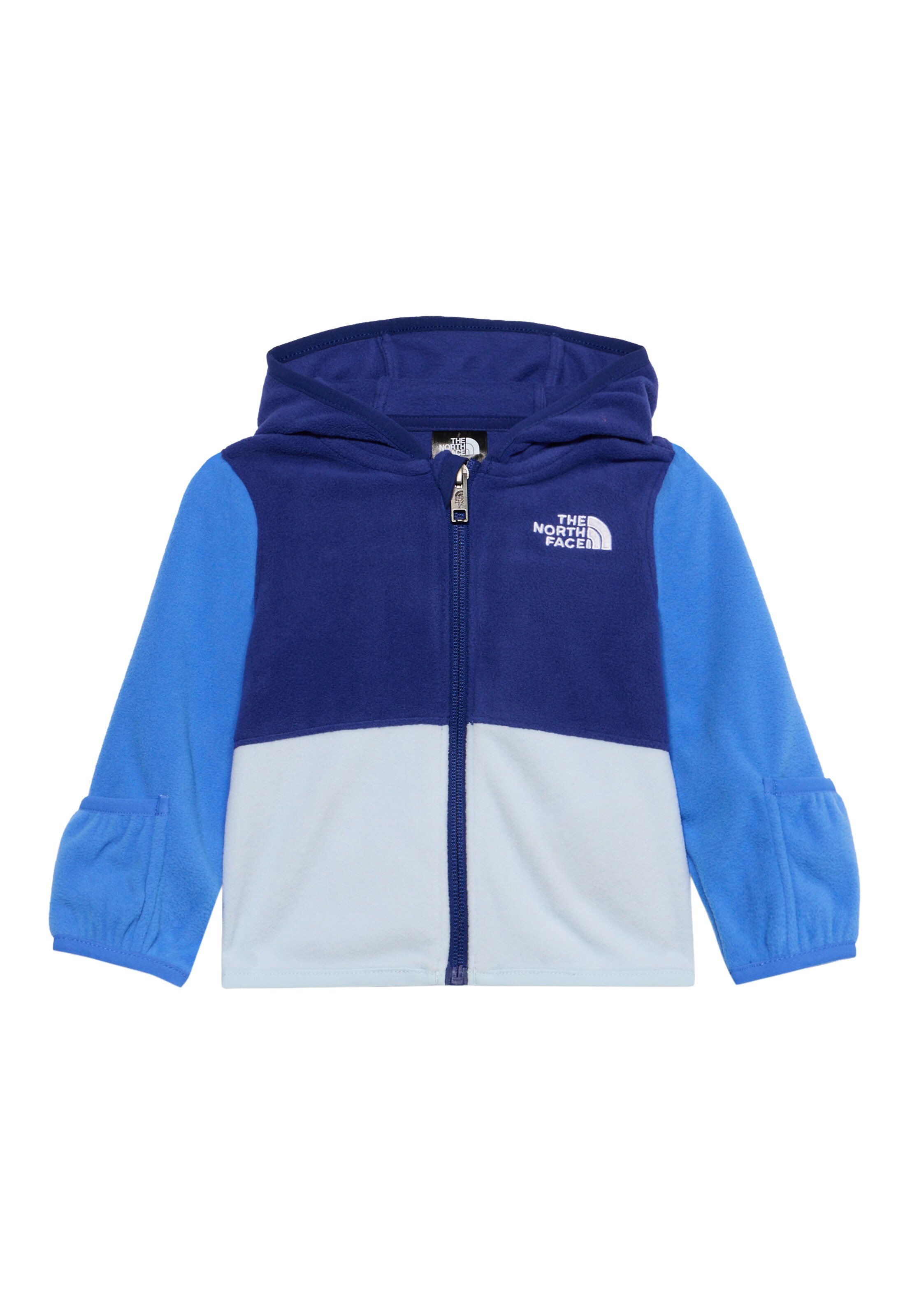 THE NORTH FACE Funktionsfleecejacka 'GLACIER' i blå: framsida