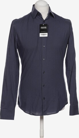 JAKE*S Button Up Shirt in XS in Blue: front