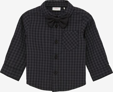 s.Oliver Button Up Shirt in Grey: front