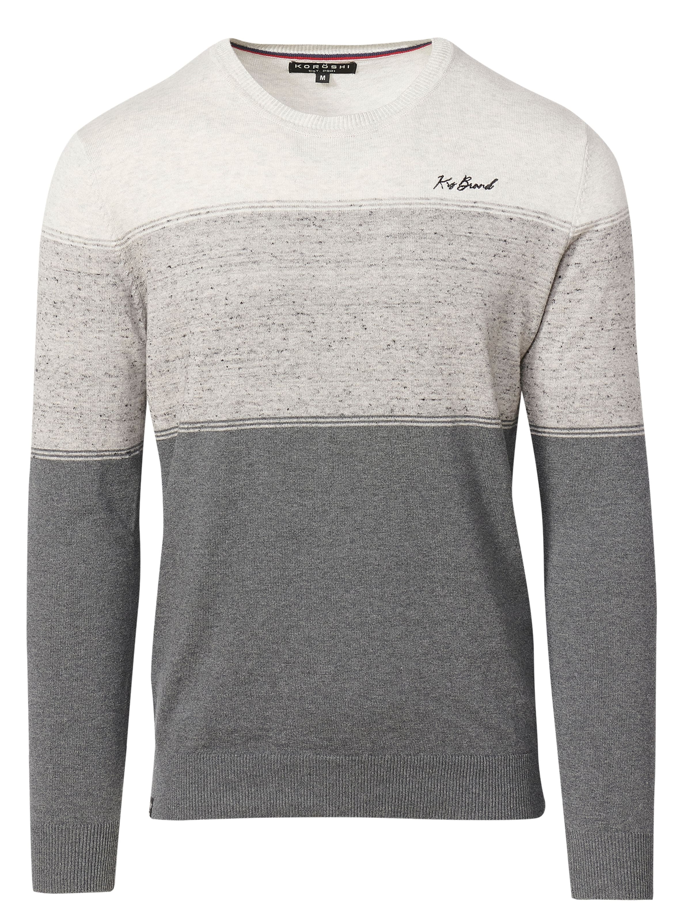 KOROSHI Neulepaita värissä harmaa: etupuoli